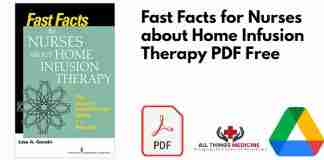 Fast Facts for Nurses about Home Infusion Therapy PDF
