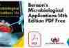 Bensons Microbiological Applications 14th Edition PDF