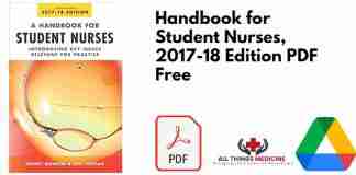 Handbook for Student Nurses, 2017-18 Edition PDF