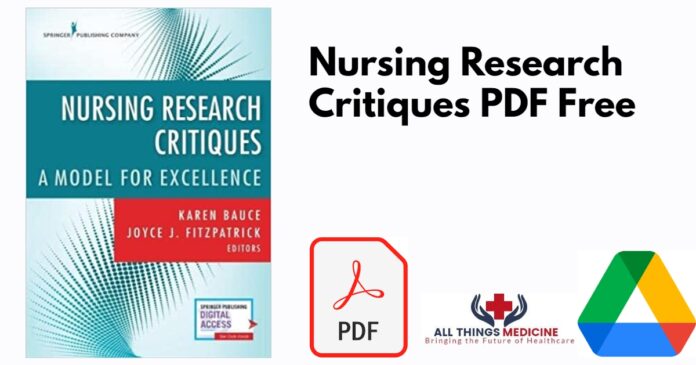 Nursing Research Critiques PDF