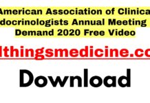American Association of Clinical Endocrinologists Annual Meeting On Demand 2020 Download Free