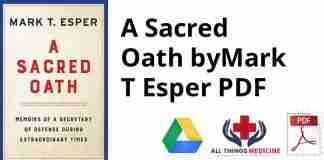 A Sacred Oath byMark T Esper PDF