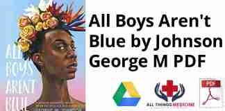 All Boys Aren't Blue by Johnson George M PDF
