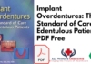 Implant Overdentures by Jocelyne Feine PDF