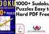 1000+ Sudoku Puzzles Easy to Hard PDF