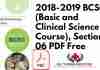 2018-2019 BCSC Section 06: Pediatric Ophthalmology PDF