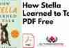 How Stella Learned to Talk PDF