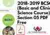 2018-2019 BCSC Section 05: Neuro-Ophthalmology PDF