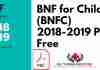 BNF for Children (BNFC) 2018-2019 PDF