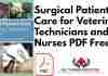 Surgical Patient Care for Veterinary Technicians and Nurses PDF