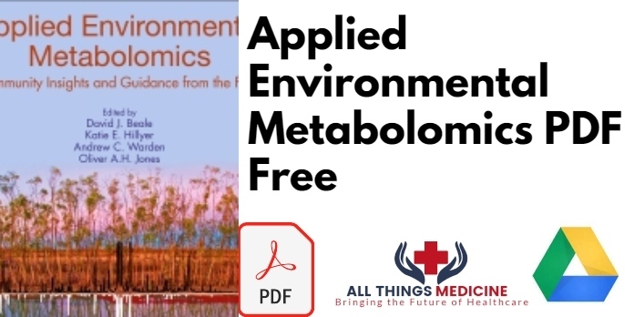 Applied Environmental Metabolomics PDF