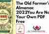 The Old Farmer Almanac 2022 PDF