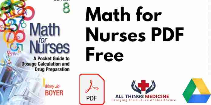 Math for Nurses PDF