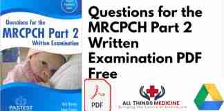 Questions for the MRCPCH Part 2 Written Examination PDF