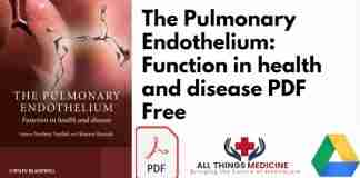 The Pulmonary Endothelium PDF