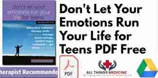 Dont Let Your Emotions Run Your Life for Teens PDF