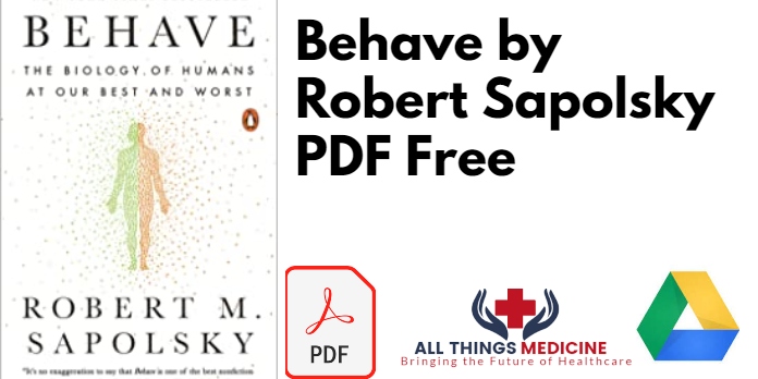 Behave by Robert Sapolsky PDF