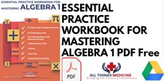 ESSENTIAL PRACTICE WORKBOOK FOR MASTERING ALGEBRA 1 PDF