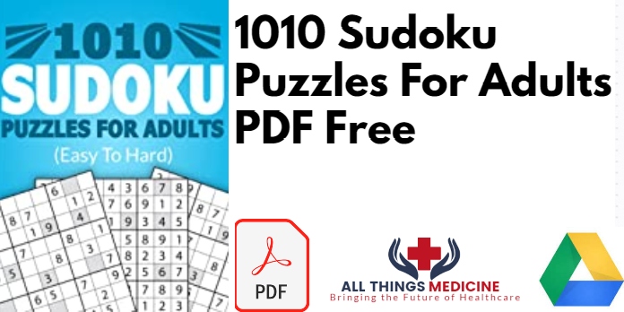 1010 Sudoku Puzzles For Adults PDF