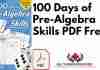 Pre Algebra Skills PDF