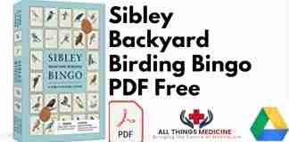 Sibley Backyard Birding Bingo PDF