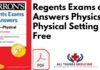 Regents Exams and Answers Physics Physical Setting