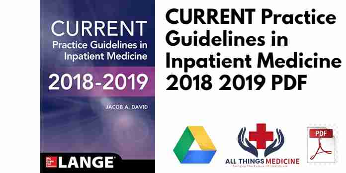 CURRENT Practice Guidelines in Inpatient Medicine 2018 2019 PDF