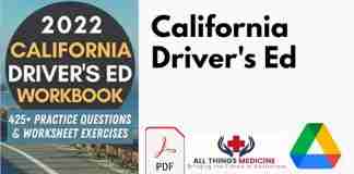 California Drivers Ed pdf