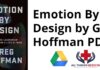 Emotion By Design by Greg Hoffman PDF
