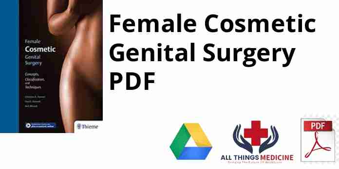 Female Cosmetic Genital Surgery PDF