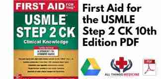 First Aid for the USMLE Step 2 CK 10th Edition PDF