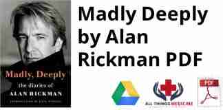 Madly Deeply by Alan Rickman PDF