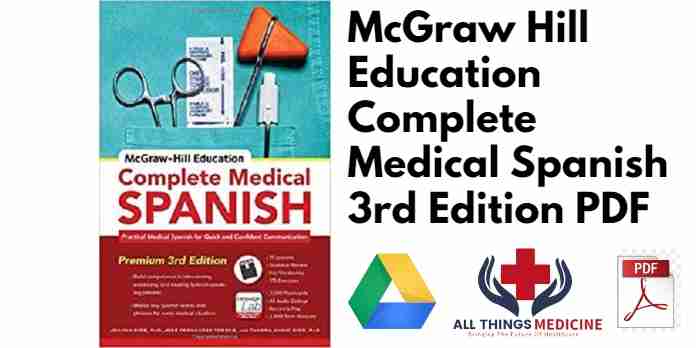 McGraw Hill Education Complete Medical Spanish 3rd Edition PDF
