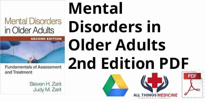 Mental Disorders in Older Adults 2nd Edition PDF