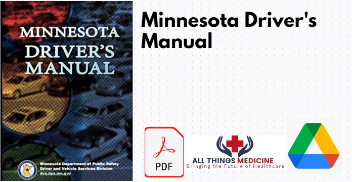 Minnesota Drivers Manual PDF
