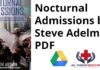 Nocturnal Admissions by Steve Adelman PDF