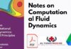Notes on Computational Fluid Dynamics PDF