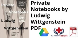 Private Notebooks by Ludwig Wittgenstein PDF