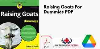 Raising Goats For Dummies PDF