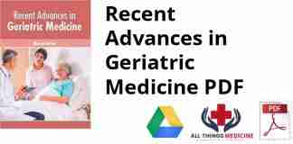 Recent Advances in Geriatric Medicine PDF