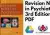 Revision Notes in Psychiatry 3rd Edition PDF