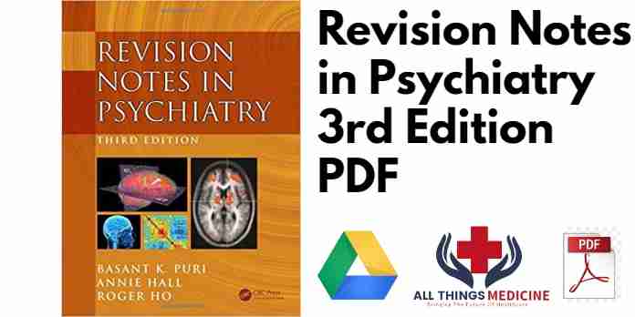 Revision Notes in Psychiatry 3rd Edition PDF