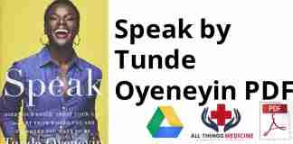 Speak by Tunde Oyeneyin PDF