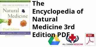 The Encyclopedia of Natural Medicine 3rd Edition PDF