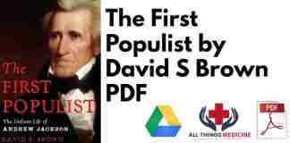The First Populist by David S Brown PDF