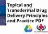 Topical and Transdermal Drug Delivery Principles and Practice PDF
