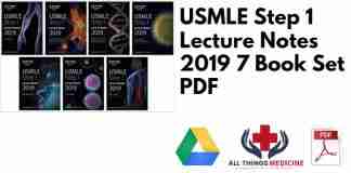 USMLE Step 1 Lecture Notes 2019 7 Book Set PDF