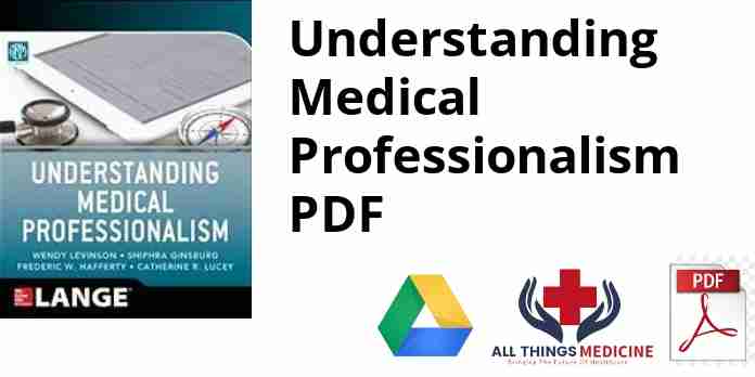 Understanding Medical Professionalism PDF