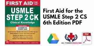 First Aid for the USMLE Step 2 CS 6th Edition PDF