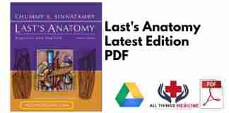 Lasts Anatomy Latest Edition PDF
